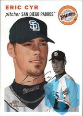 2003 Topps Heritage Eric Cyr SP #387 Padres